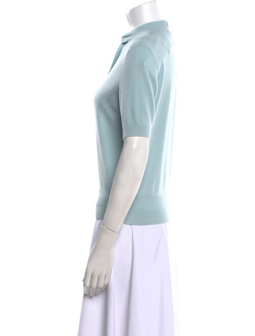 Akris Cashmere Mock Neck Sweater