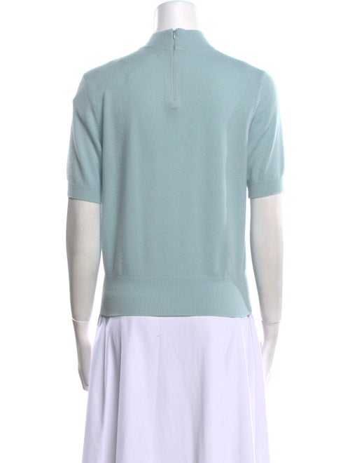 Akris Cashmere Mock Neck Sweater