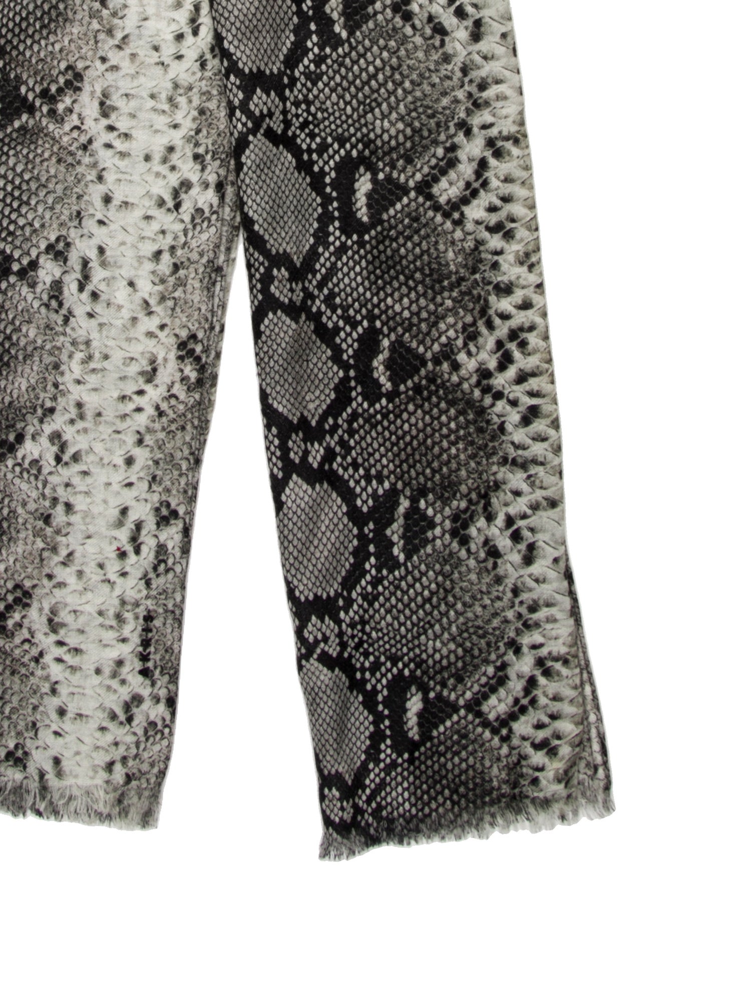 Akris Cashmere Animal Print Scarf