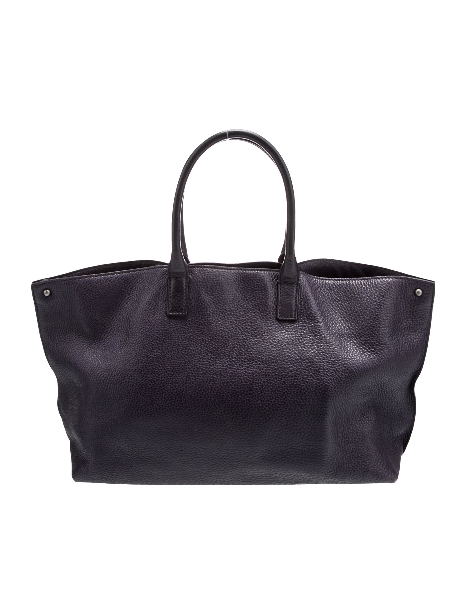 Akris Leather Top Handle Bag