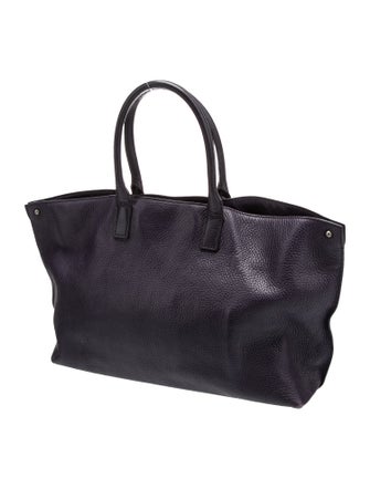 Akris Leather Top Handle Bag