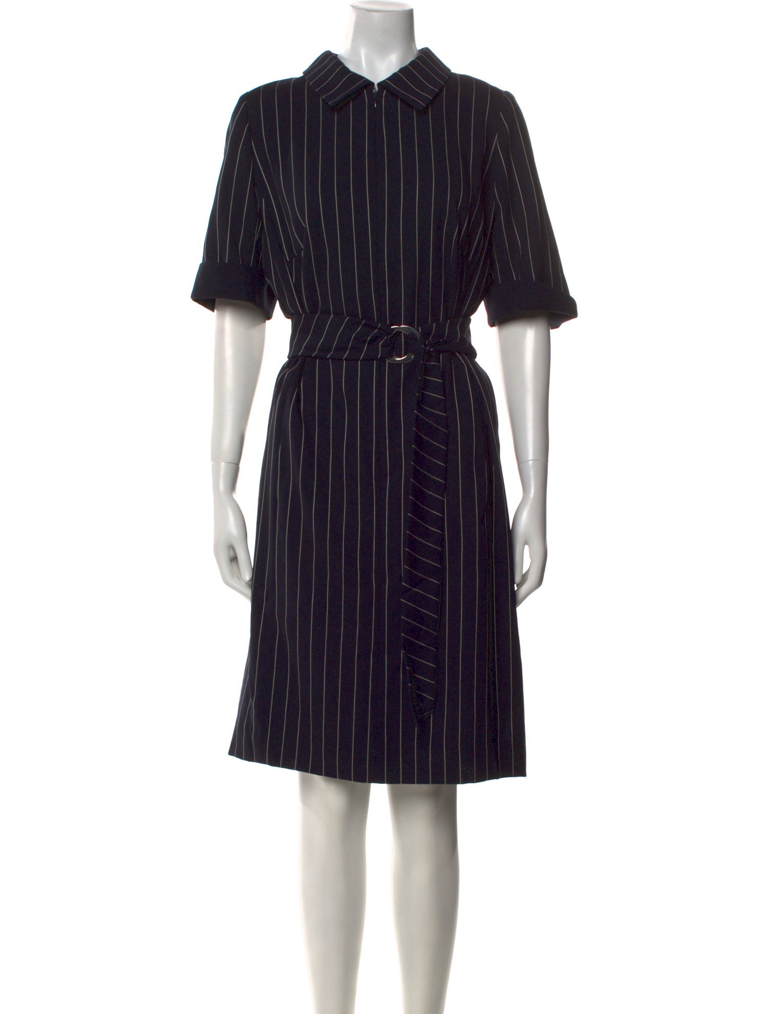 Akris Wool Knee-Length Dress