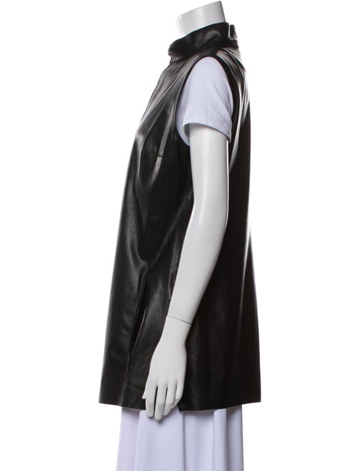 Akris Leather Vest