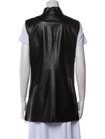 Akris Leather Vest
