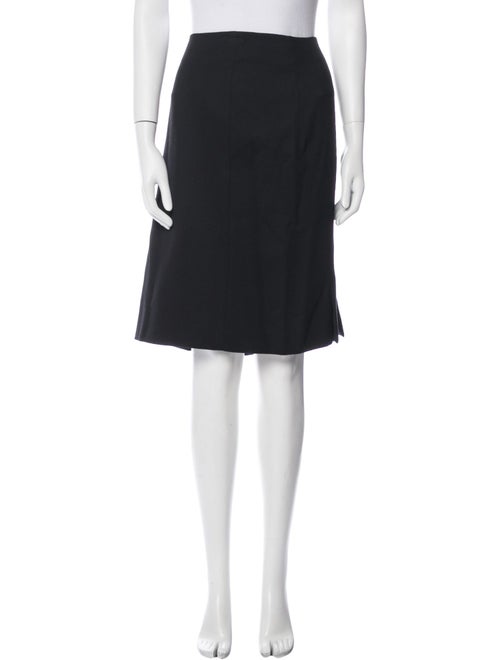 Akris Wool Knee-Length Skirt