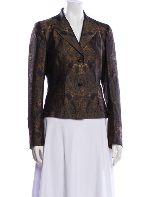 Akris Printed Evening Jacket