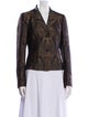 Akris Printed Evening Jacket