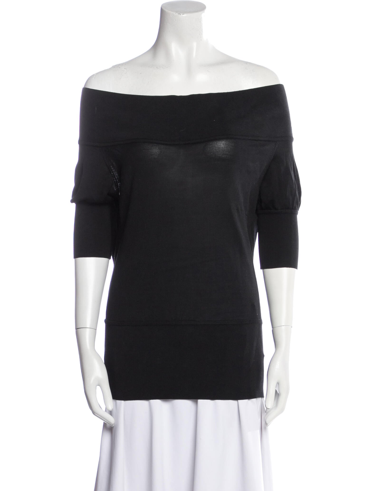 Akris Silk Off-The-Shoulder Top