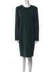 Akris Wool Knee-Length Dress