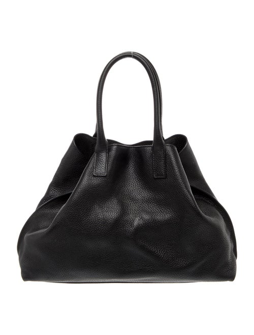 Akris Leather Top Handle Bag