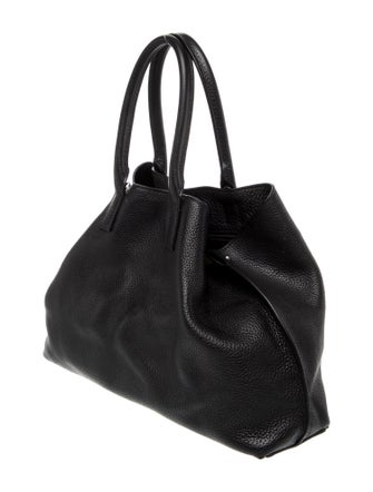 Akris Leather Top Handle Bag