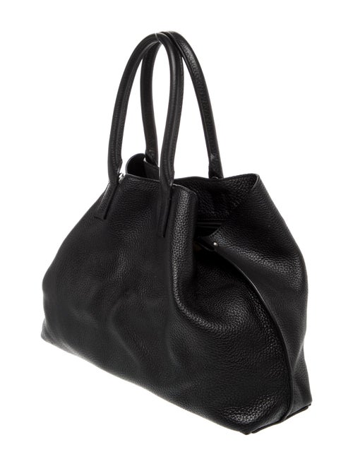 Akris Leather Top Handle Bag