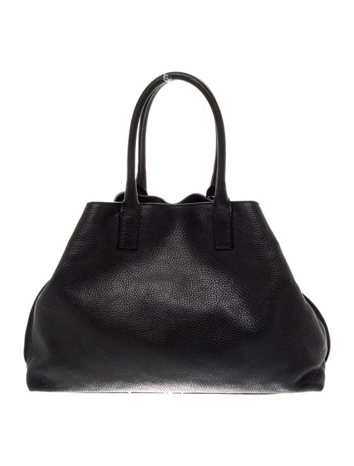 Akris Leather Top Handle Bag