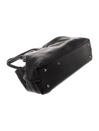 Akris Leather Top Handle Bag