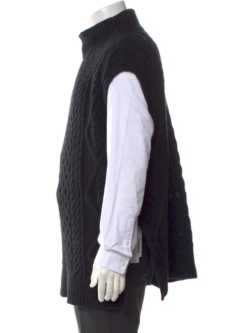 Akris Turtleneck Short Sleeve Sweater Vest