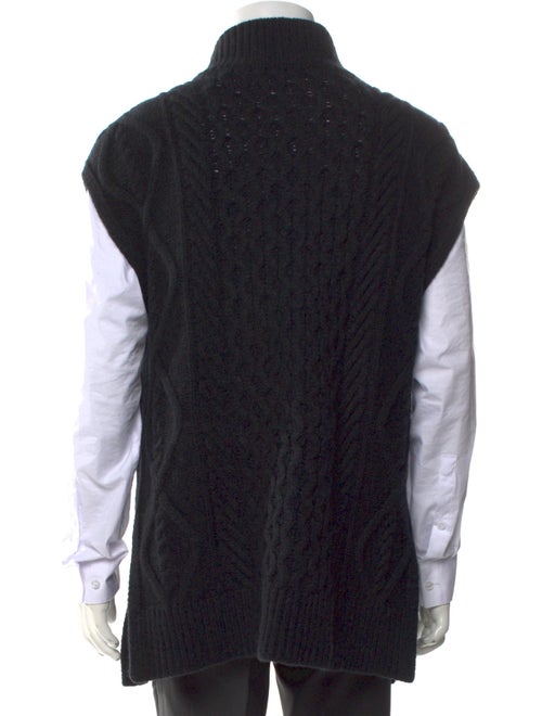 Akris Turtleneck Short Sleeve Sweater Vest