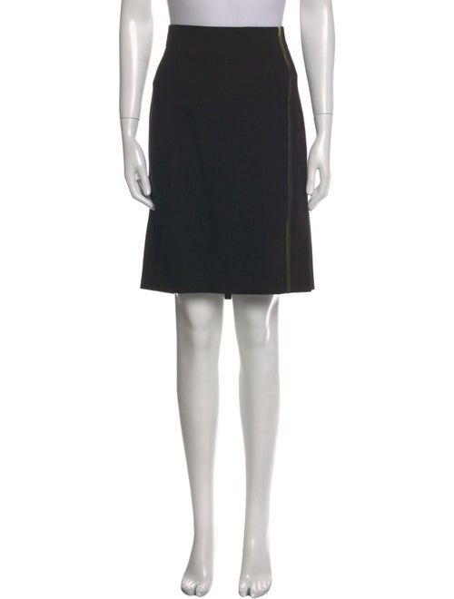 Akris Wool Knee-Length Skirt
