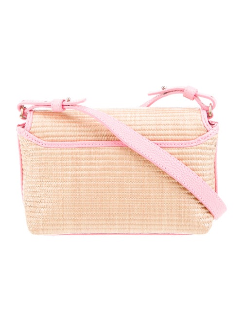 Akris Straw Crossbody Bag