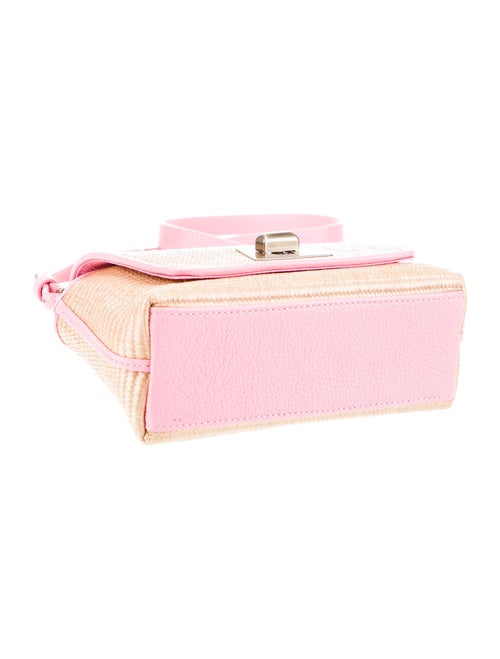 Akris Straw Crossbody Bag