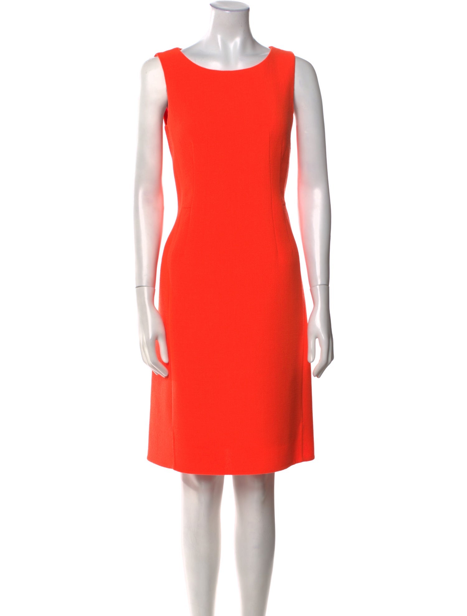 Akris Virgin Wool Knee-Length Dress