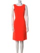 Akris Virgin Wool Knee-Length Dress