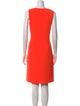 Akris Virgin Wool Knee-Length Dress