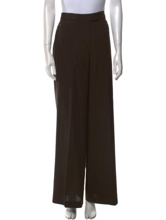 Akris Virgin Wool Wide Leg Pants