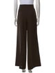 Akris Virgin Wool Wide Leg Pants