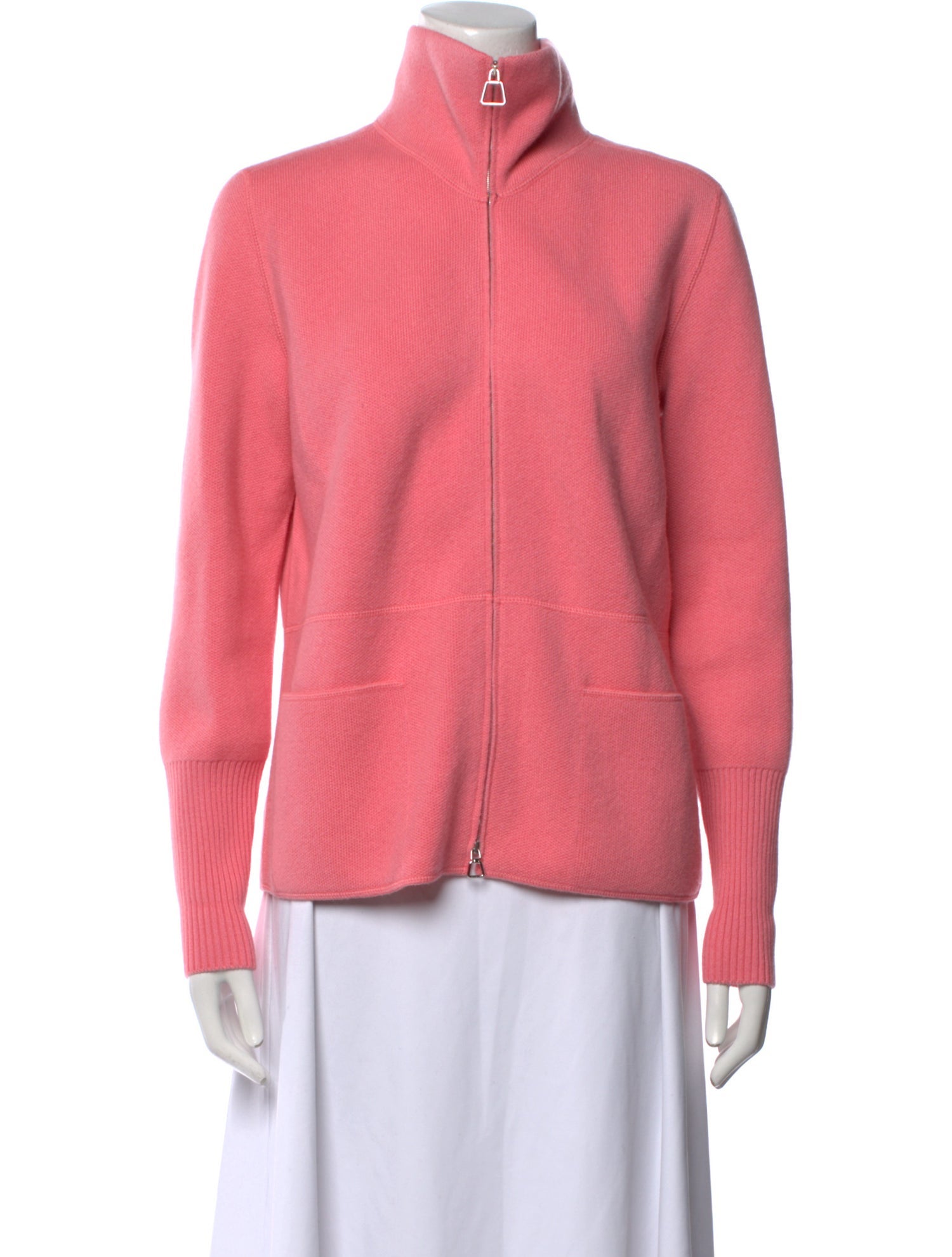 Akris Cashmere Mock Neck Sweater