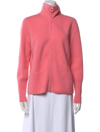 Akris Cashmere Mock Neck Sweater