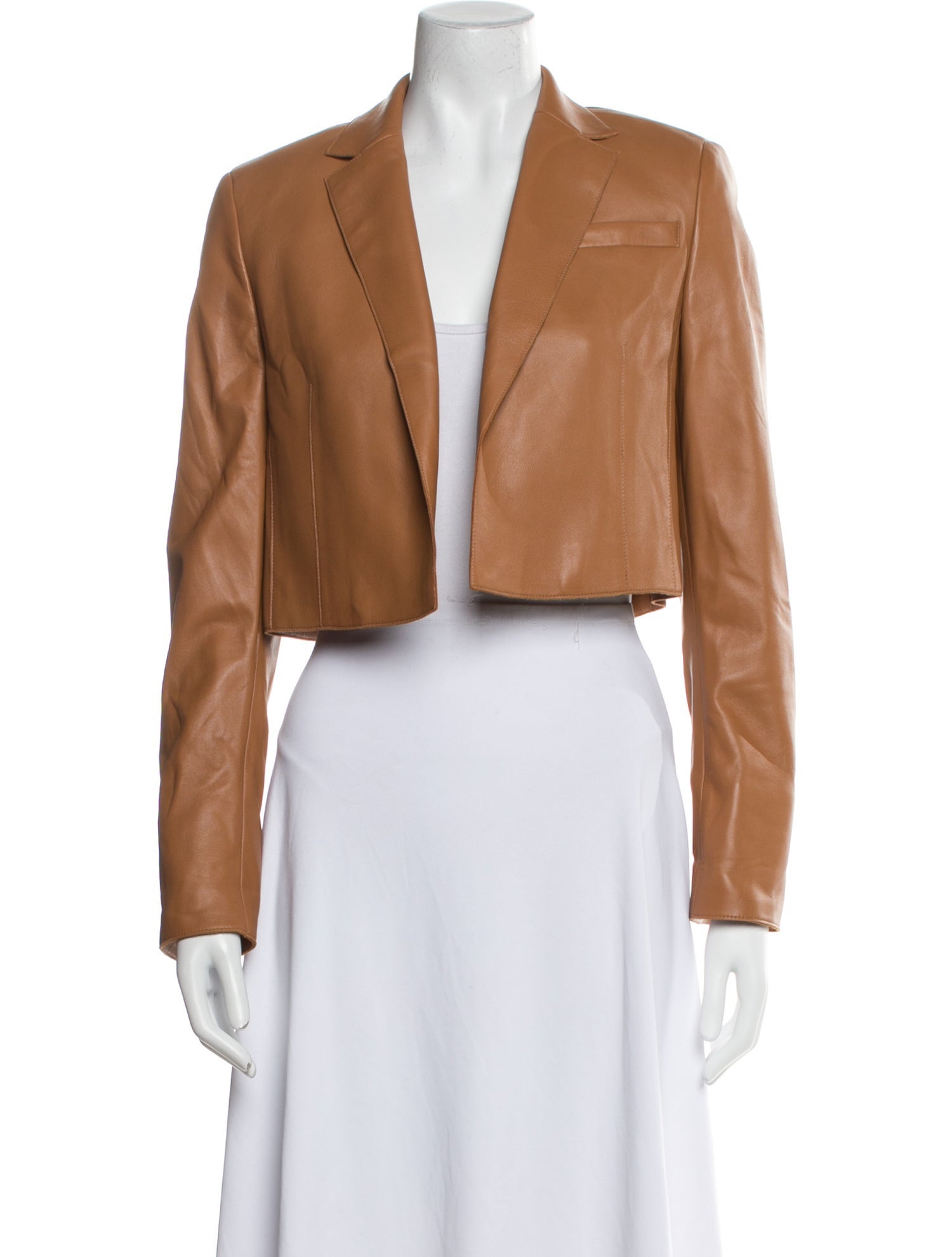Akris Lamb Leather Bolero