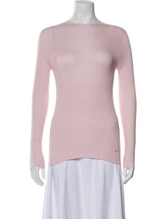 Akris Cashmere Bateau Neckline Top
