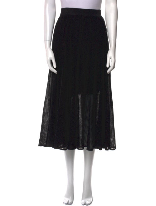 Akris Silk Midi Length Skirt