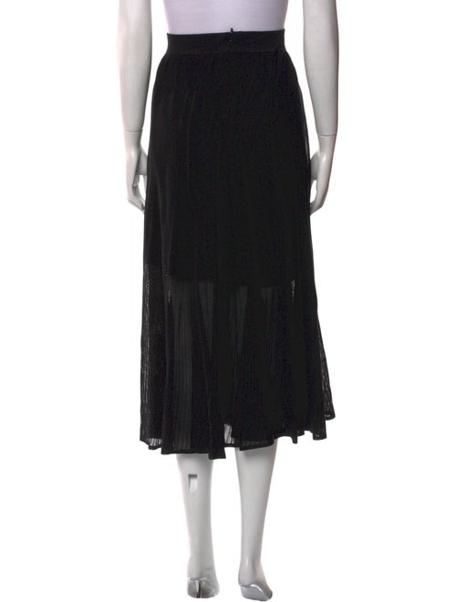 Akris Silk Midi Length Skirt