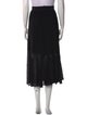 Akris Silk Midi Length Skirt