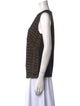 Akris V-Neck Sleeveless Top