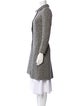 Akris Wool Tweed Pattern Coat