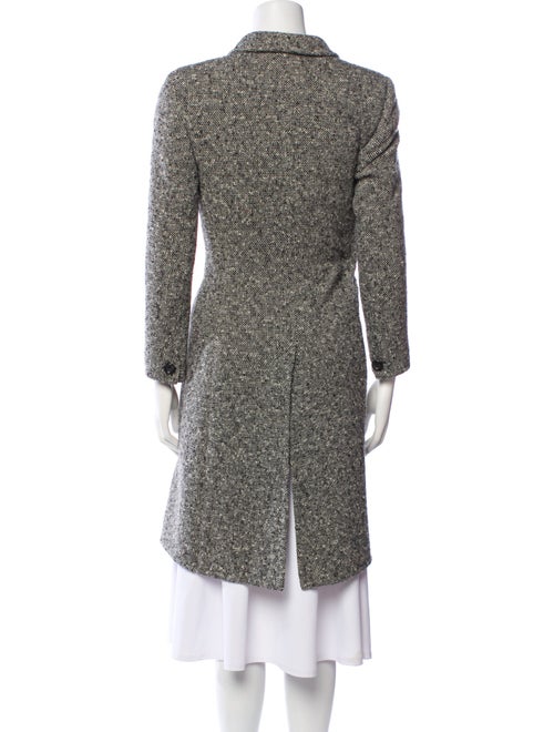 Akris Wool Tweed Pattern Coat