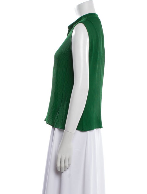 Akris V-Neck Sleeveless Blouse