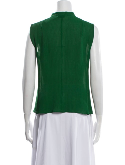Akris V-Neck Sleeveless Blouse