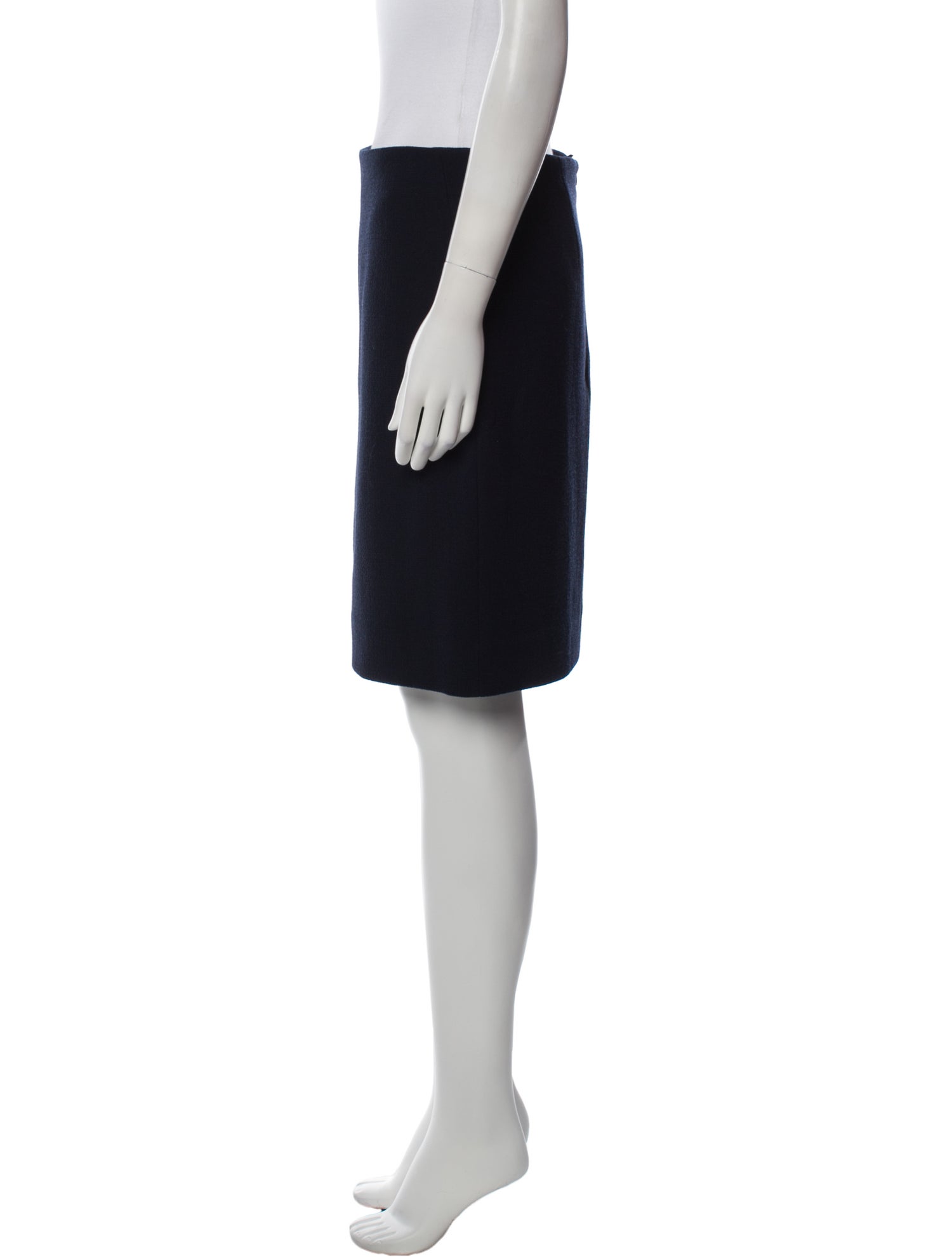 Akris Wool Knee-Length Skirt