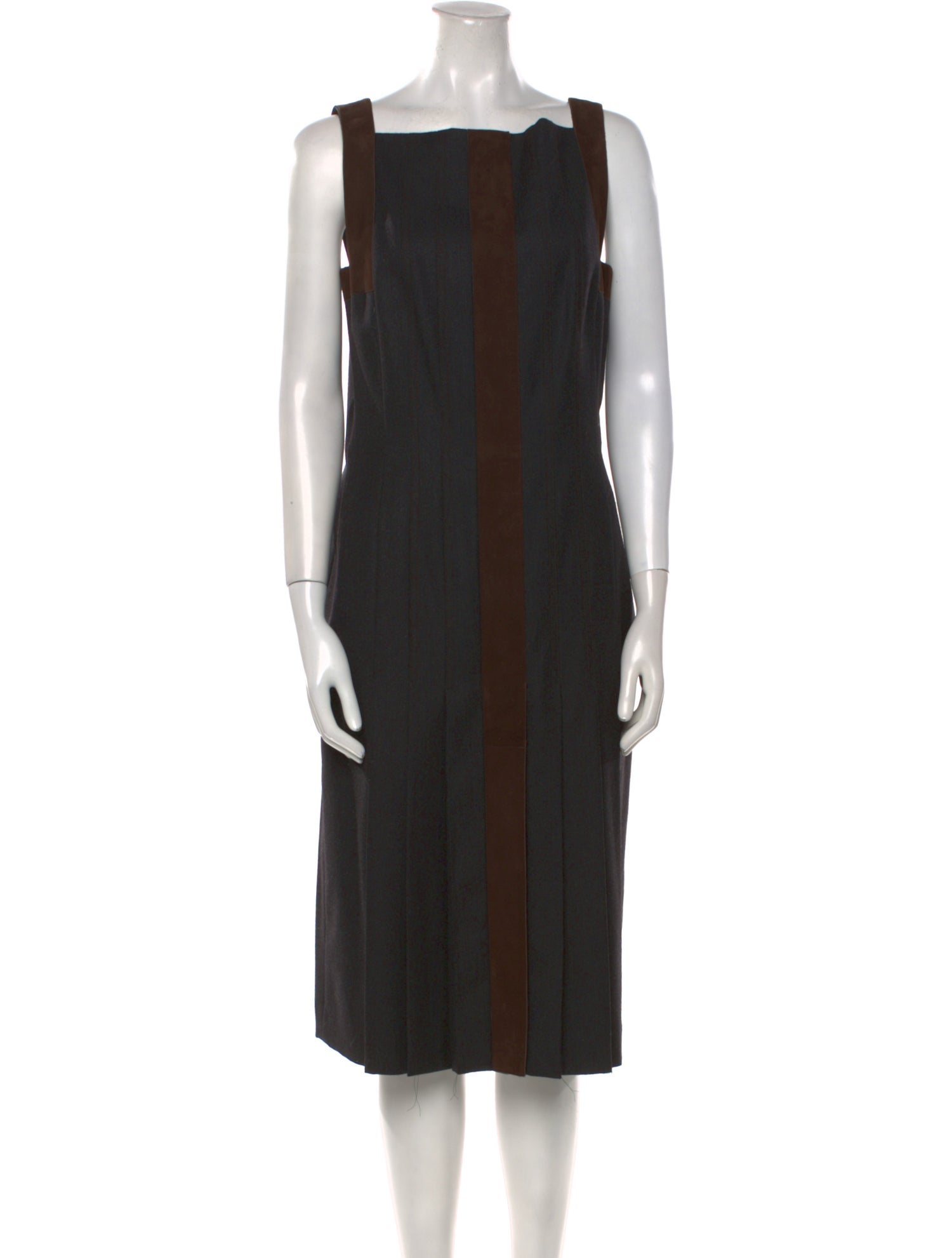 Akris Wool Midi Length Dress