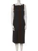 Akris Wool Midi Length Dress