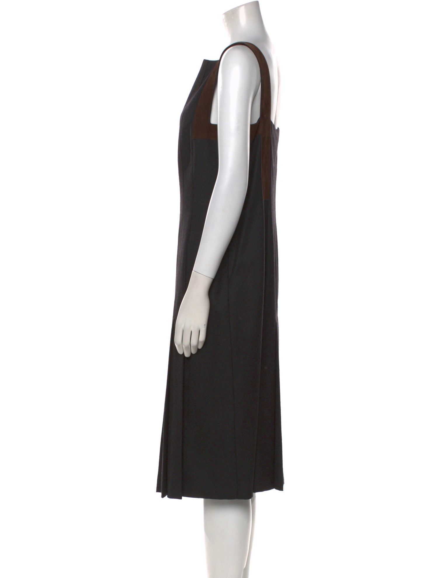 Akris Wool Midi Length Dress