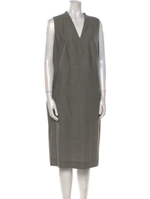 Akris Wool Midi Length Dress