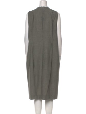 Akris Wool Midi Length Dress