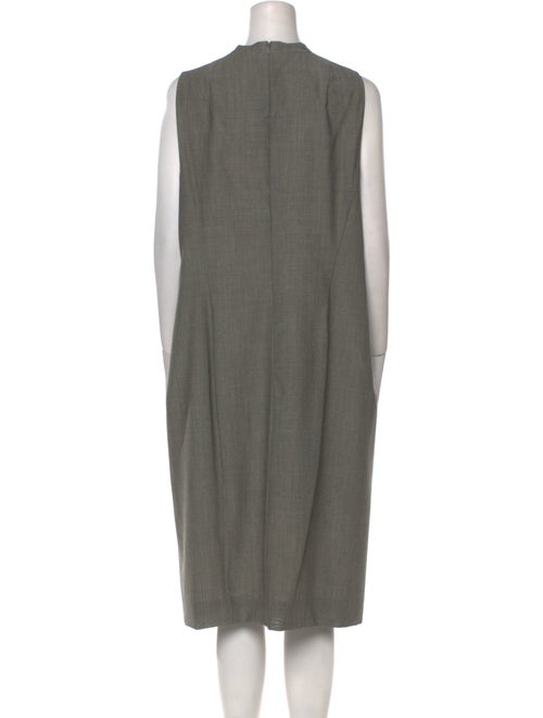 Akris Wool Midi Length Dress