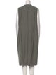 Akris Wool Midi Length Dress