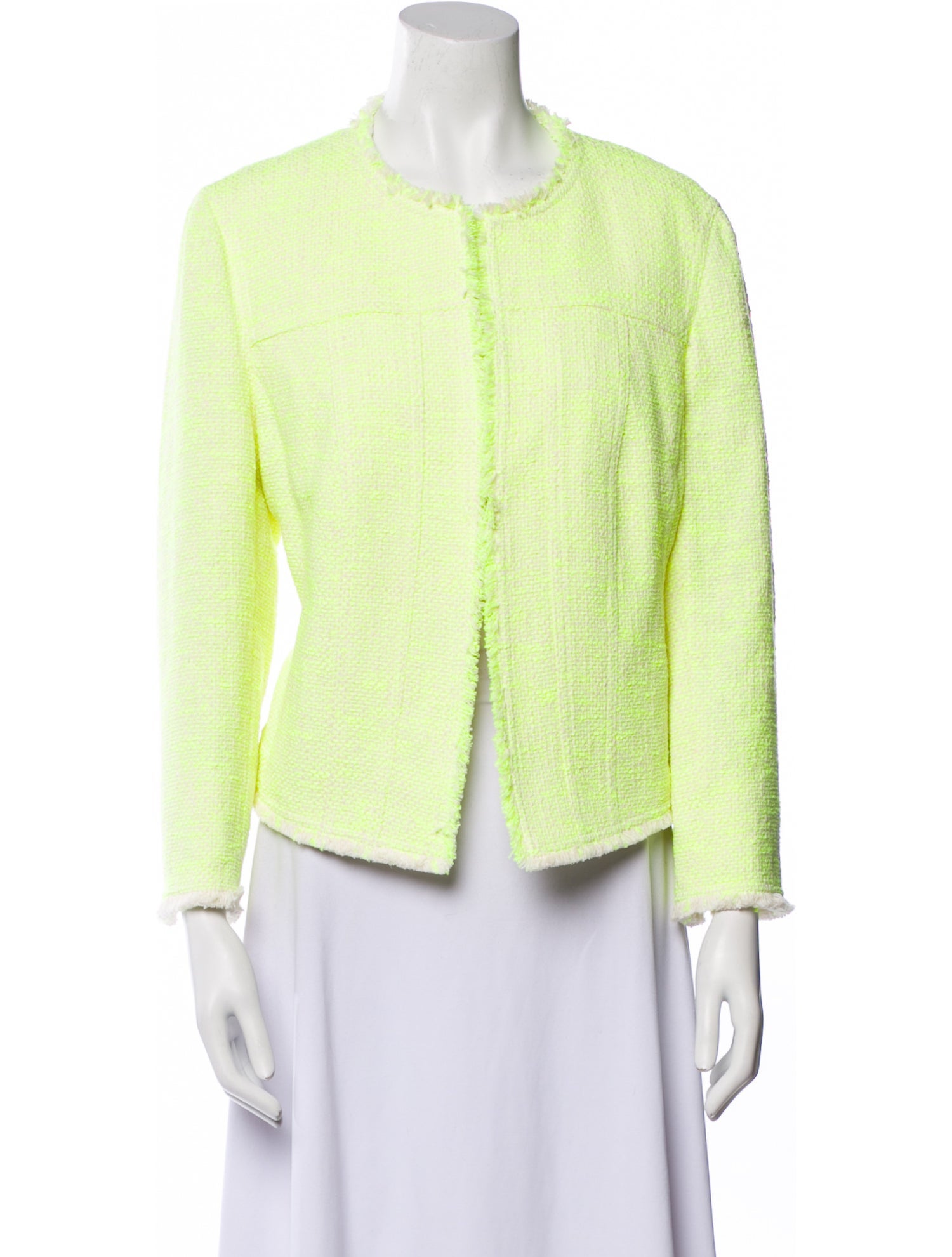 Akris Punto Tweed Pattern Evening Jacket