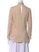Akris Mock Neck Long Sleeve Blouse